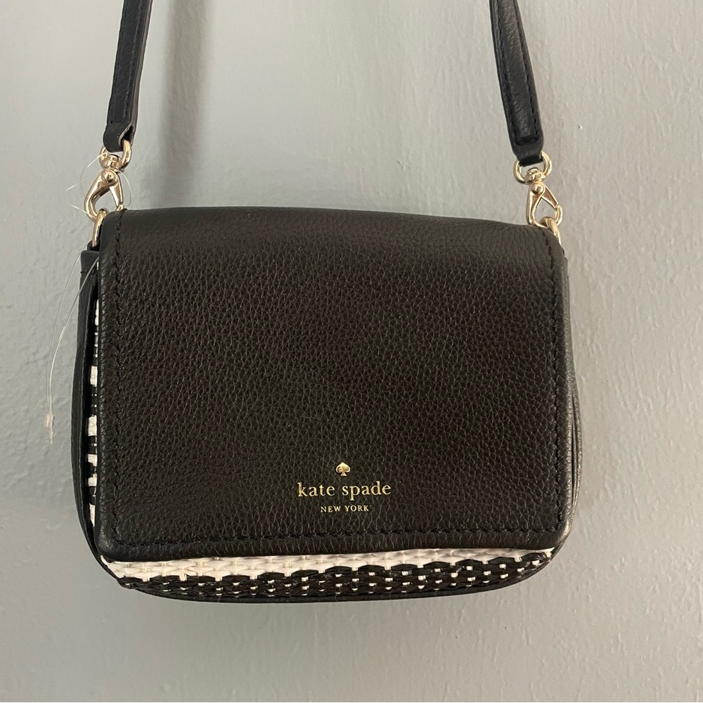 Kate Spade Cobble Hill Straw Abela Crossbody